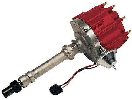 HEI Distributor Hi-Performance Built-In Coil Red Cap Chevy V8 Engines 55-82 Proform Distributor ProForm   