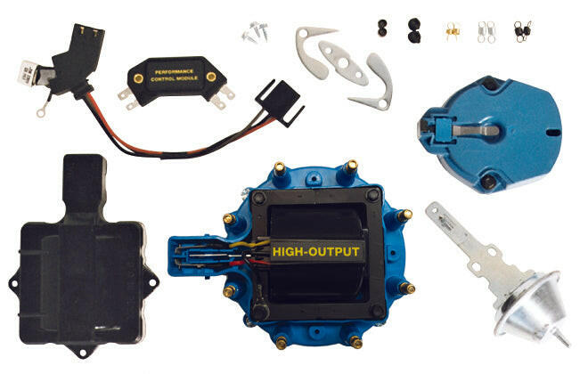 Engine Distributor Tune-Up Kit Fits GM HEI V8 Dist w/Internal Coil Blue Cap Proform Ignition Tune-Up Kit ProForm   