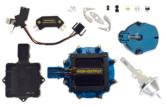 Engine Distributor Tune-Up Kit Fits GM HEI V8 Dist w/Internal Coil Blue Cap Proform Ignition Tune-Up Kit ProForm   