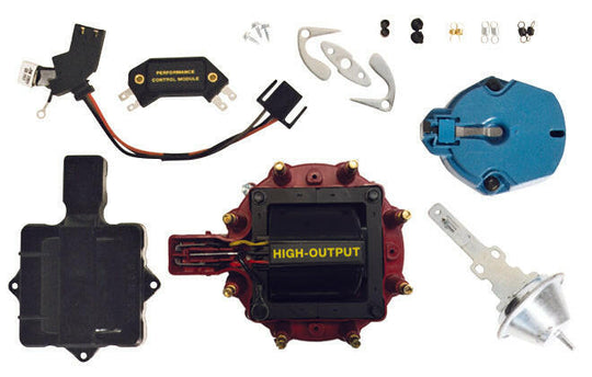 Engine Distributor Tune-Up Kit Fits GM HEI V8 Dist w/Internal Coil Red Cap Proform Ignition Tune-Up Kit ProForm   