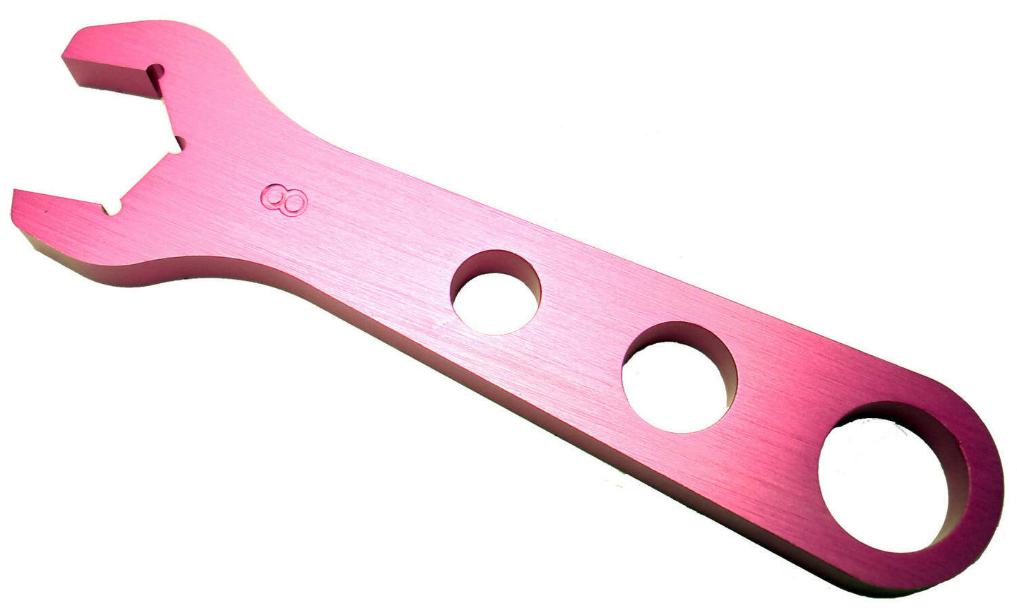 Aluminum AN Hex Wrench 8AN 13/16 Inch Fittings Pink Anodized Aluminum Proform Line Fitting Wrench Set ProForm   