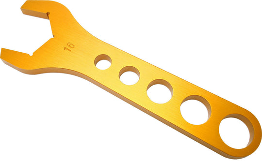 Aluminum AN Hex Wrench 16AN 1-.50 Inch Fittings Orange Anodized Aluminum Proform Line Fitting Wrench Set ProForm   