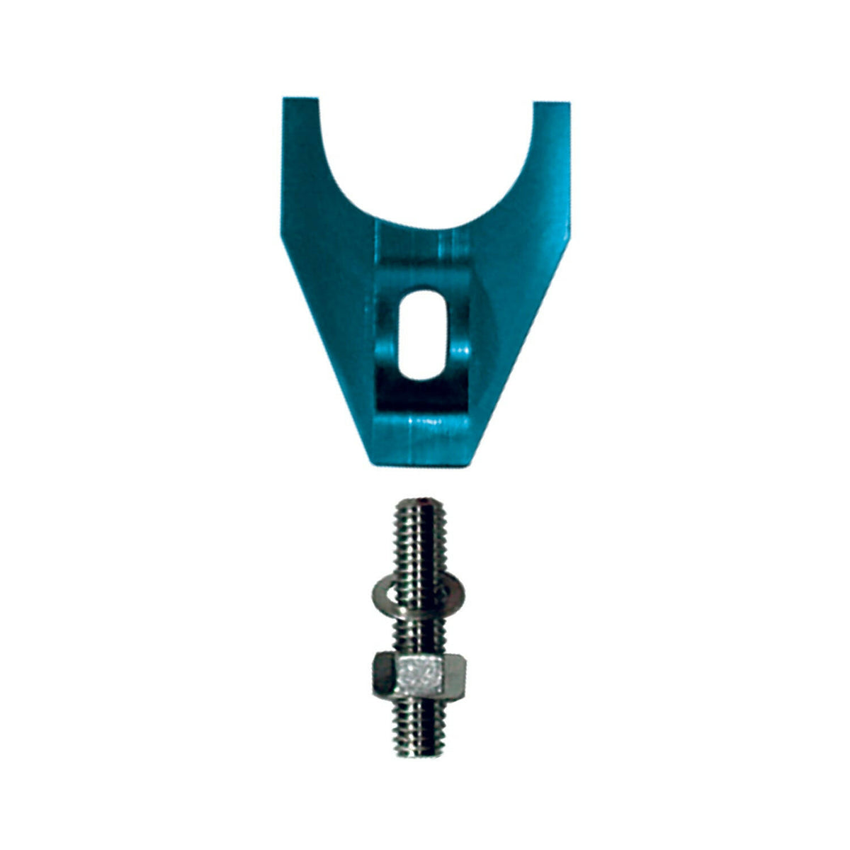 Engine Distributor Clamp Heavy Duty Blue Finish Fits Chevy V8/V6 Engines Proform Distributor Clamp ProForm   