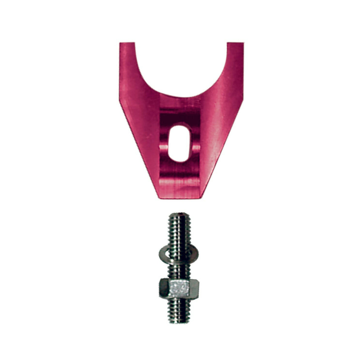 Engine Distributor Clamp Heavy Duty Red Finish Fits Chevy V8/V6 Engines Proform Distributor Clamp ProForm   