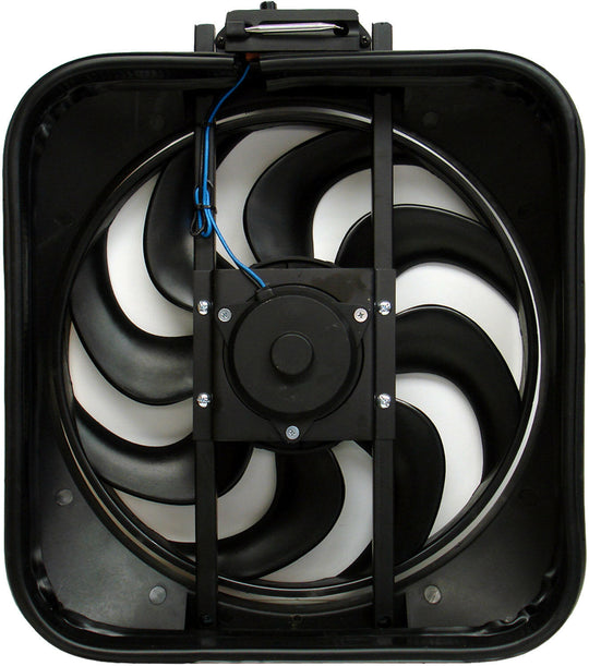 S-Blade Radiator Fan High Performance Model with Thermostat 15 In 2800CFM Proform Engine Cooling Fan ProForm   