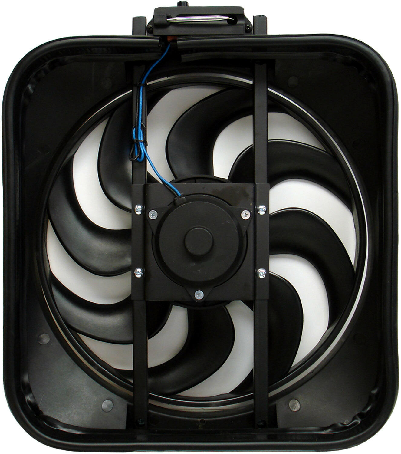 S-Blade Radiator Fan High Performance Model with Thermostat 15 In 2800CFM Universal Proform Engine Cooling Fan ProForm   