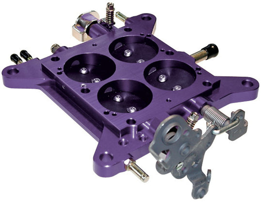 Carburetor Throttle Base Plate 4150 Model 650/700/750/800 CFM Mech. Sec. Carb Billet Aluminum Proform Carburetor Base Plates ProForm   