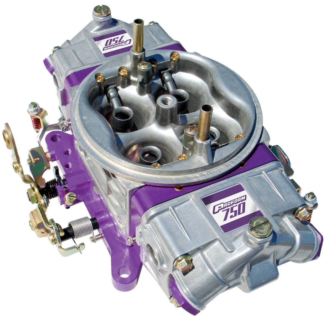 Engine Carburetor Race Series Model 750 CFM Mechanical Secondaries Proform Carburetors ProForm   