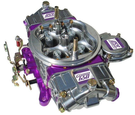 Engine Carburetor Race Series Model 650 CFM Vacuum Secondaries Proform Carburetors ProForm   