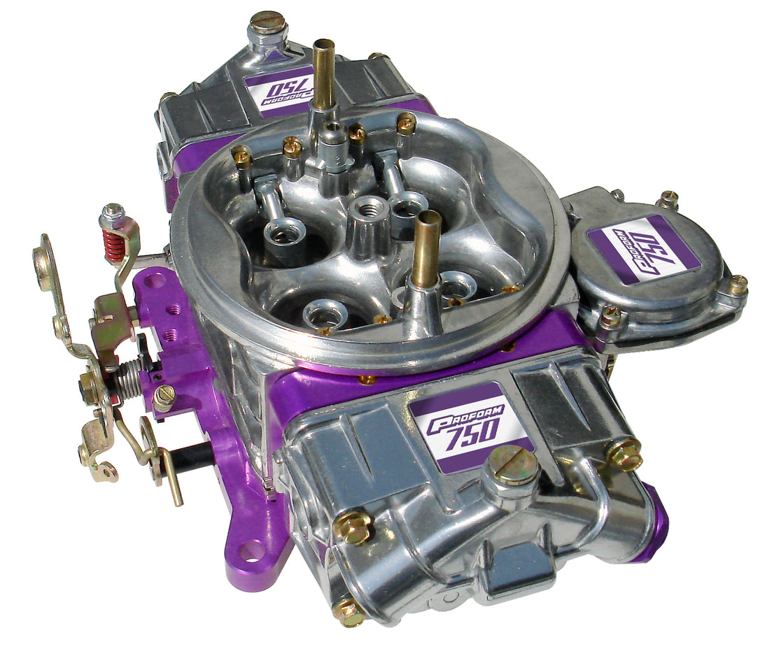 Engine Carburetor Race Series Model 750 CFM Vacuum Secondaries Proform Carburetors ProForm   