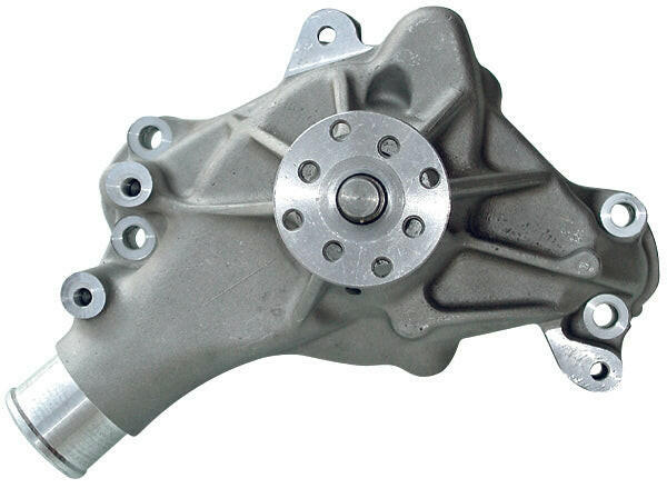 Engine Water Pump Mechanical Long Style High Flow Model Satin SB Chevy Proform Engine Water Pump ProForm   