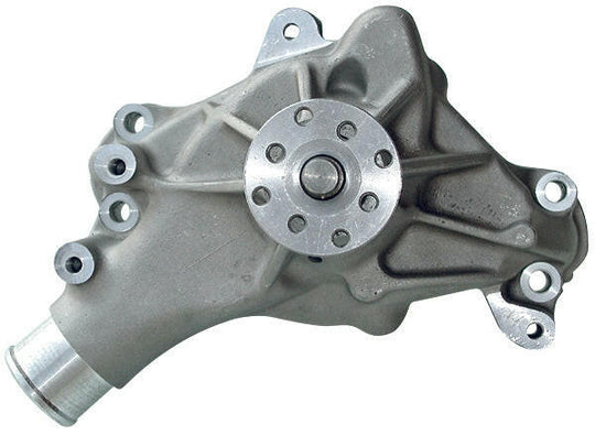 Engine Water Pump Mechanical Long Style High Flow Model Satin SB Chevy Proform Engine Water Pump ProForm   