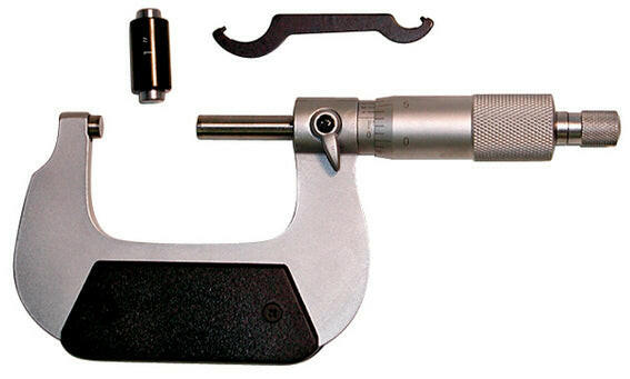 Micrometer Measures 1 to 2 Inch Range in .0001 Increments Steel Plastic Carrying Case Included Proform Multi Purpose Micrometer ProForm
