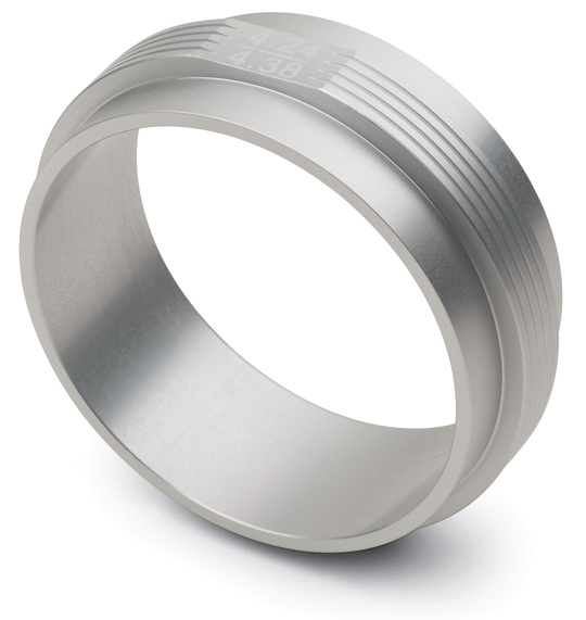 Engine Piston Ring Squaring Tool Billet Aluminum Natural Anodized Fits 4.240-4.380 Inch Bore Sizes Proform Engine Piston Ring Compressor ProForm