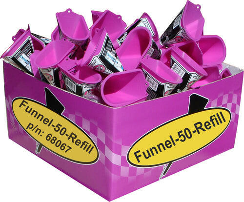 No-Mess' Funnel Refill Pack 50 Pieces of Proform Part #68068 Funnel Units This Is A Refill Package for Proform Part #68069 P.O.P. Store Display That Holds 100 Funnels Sold As One Set of 50 Pieces Proform Multi Purpose Funnel ProForm   
