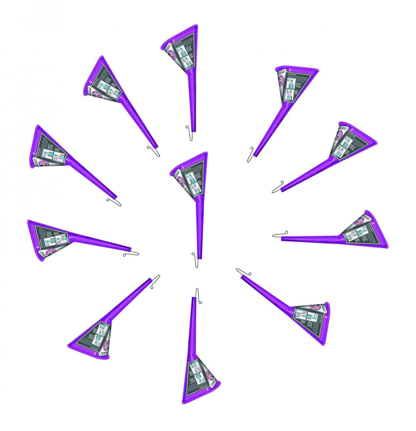 No-Mess Funnel Refill Bonus Pack 11 Pieces Of Proform Part #68068 With 1 Free Unit This Is a Refill Package For Proform Part #68071 P.O.P. Clip-Strip Display Sold As One Set of 12 Pieces Proform Multi Purpose Funnel ProForm   