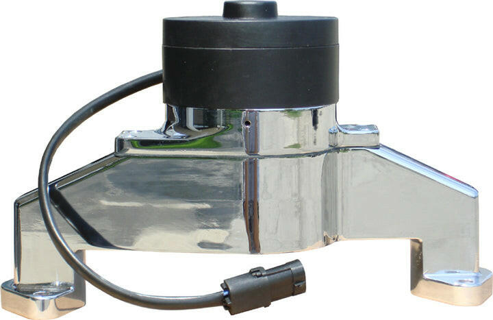 Electric Engine Water Pump Aluminum Chrome Finish Fits BB Chevy Engines Proform Engine Water Pump ProForm