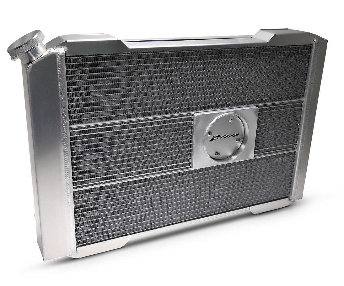 Slim-Fit Radiator System Universal GM Style 23.0 Inch Core Manual Transmission Proform Radiator ProForm   