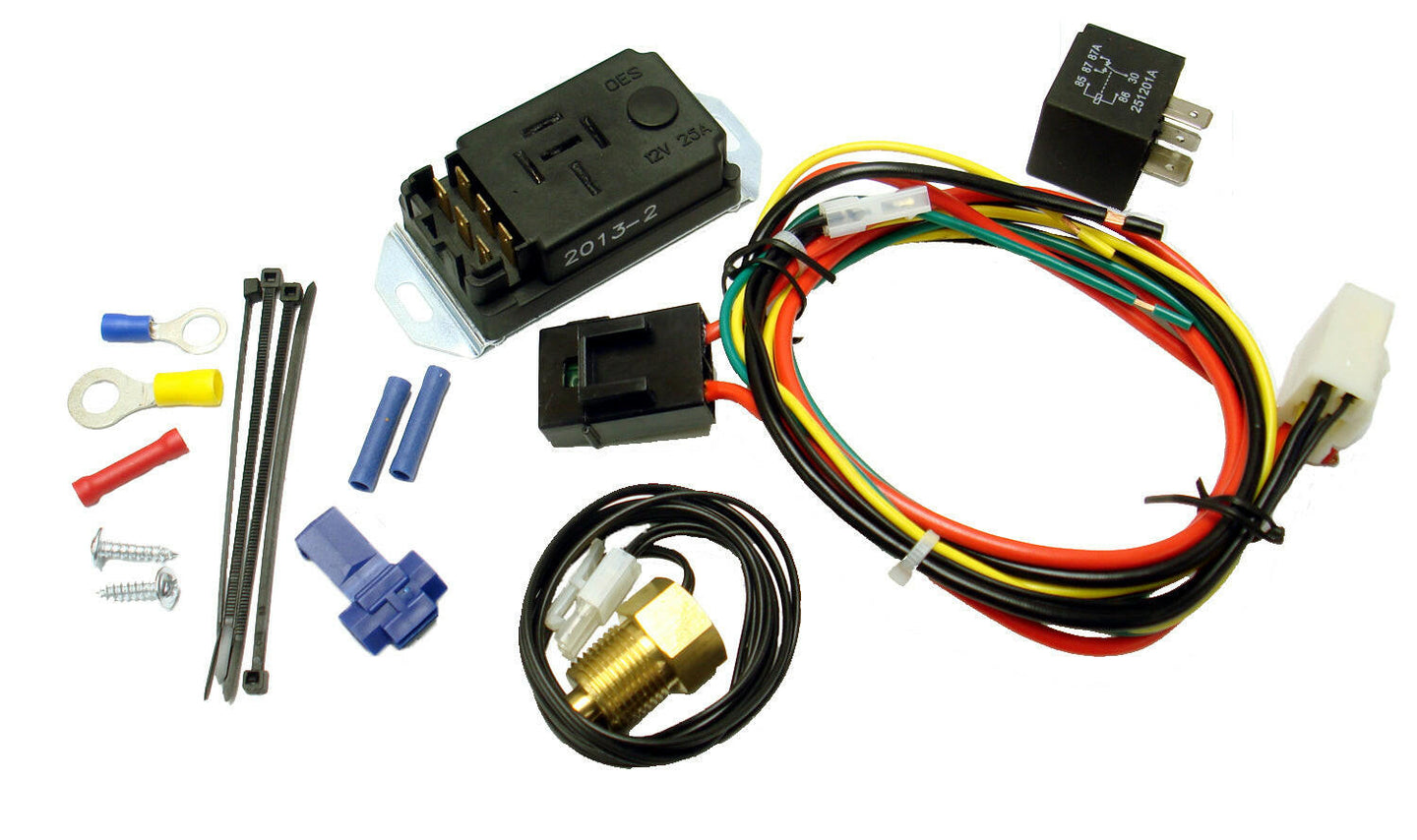 Electric Fan Controller Adjustable 150-240 degree range Thread-in probe sensor Proform Engine Cooling Fan Controller ProForm   