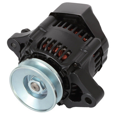 50-Amp Mini Alternator Black Crinkle Finish 1 Wire Alternators ProForm
