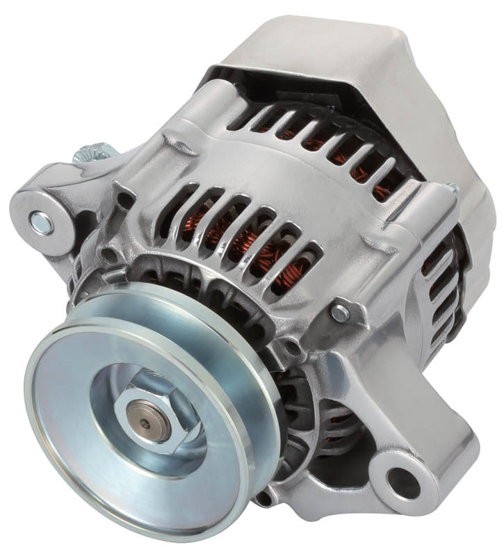 50-Amp Mini Alternator Polished Finish 1 Wire Alternators ProForm