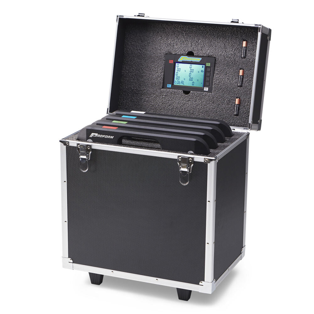 Slim Wireless Vehicle Scale System 7,000LB Capacity 1,750LB Per Pad Rating Includes 4 Pads Proform Vehicle Scale ProForm   