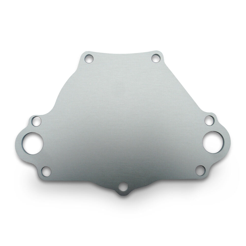 Water Pump Backing Plate SB Mopar Engines Billet Aluminum Natural Finish Proform Engine Water Pump Spacer ProForm