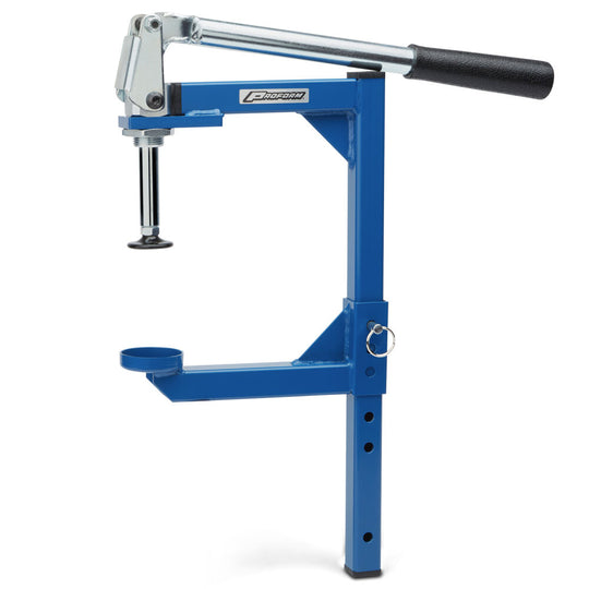Engine Valve Spring Compressor Heavy Duty Adjustable 12 Inch Arm Up to 700 Lbs of Pressure Steel Blue Powdercoat Proform Engine Valve Spring Compressor ProForm