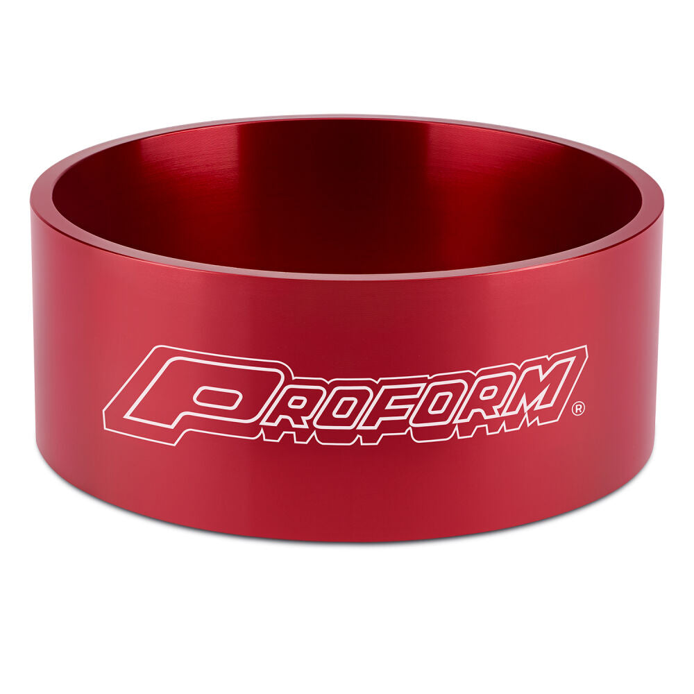 Engine Piston Ring Compressor Tapered Fits 4.030 Inch Piston Bore Aluminum Red Anodized Proform Engine Piston Ring Compressor ProForm