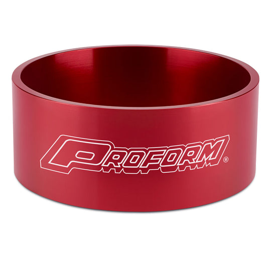 Engine Piston Ring Compressor Tapered Fits 4.000 Inch Piston Bore Aluminum Red Anodized Proform Engine Piston Ring Compressor ProForm